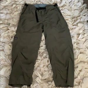 Patagonia women’s pants - olive color